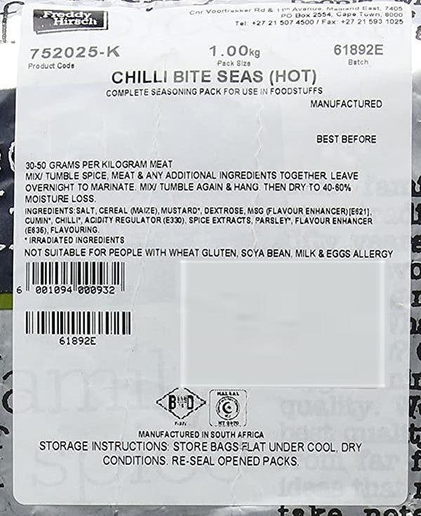 Freddy Hirsch - Spice Mix Seasoning - Chilli Bites (Hot)